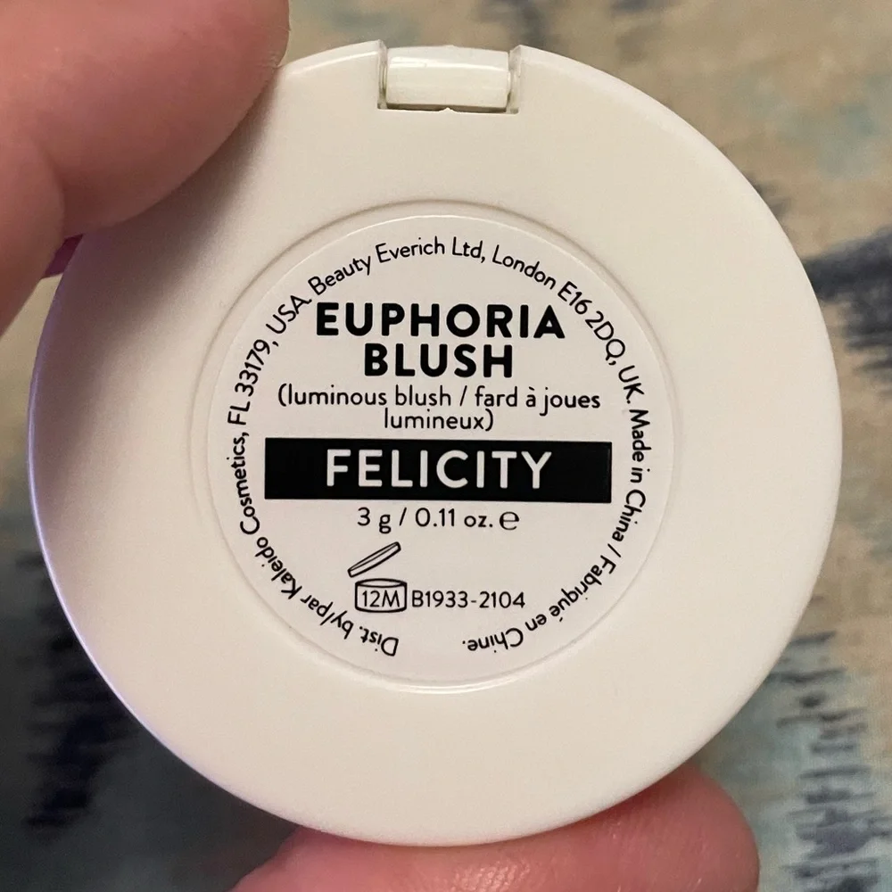 Kaleido Cosmetics Euphoria Blush (Luminous Blush - Color: Felicity)